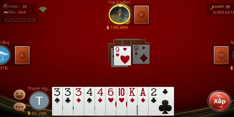 Tiến lên miền Nam - Tựa game nổi tiếng trên hệ thống 789bet